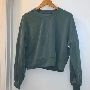 Perfectly Oversized Cropped Crew